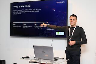 Keynote: "AI Factories at Scale" by AMBER's CSO Thomas Schmidt (Kopie)